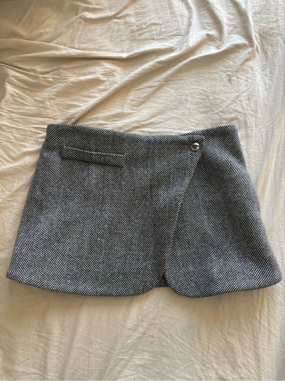 coperni herringbone micro skirt